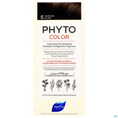 PHYTO COLOR 5 CHATAIN CLAIR