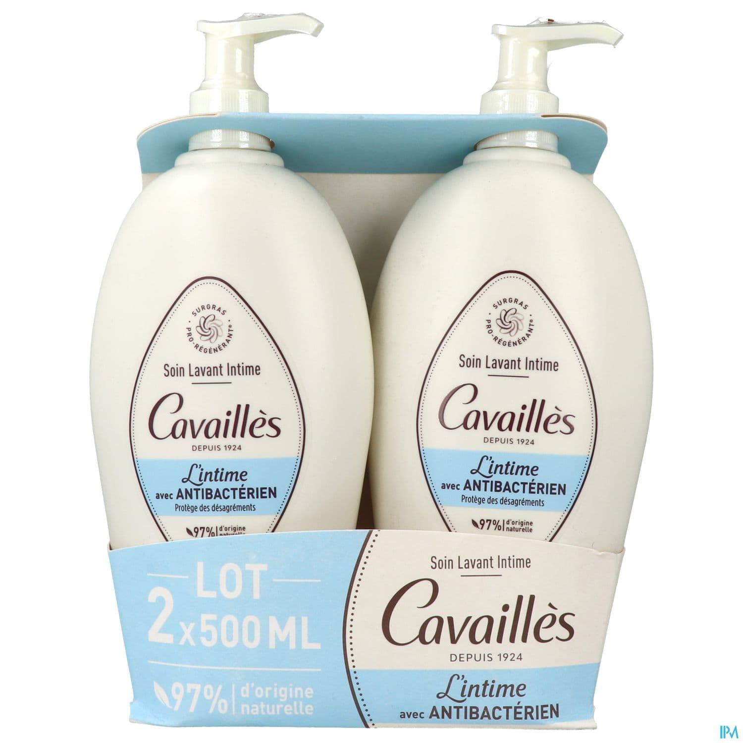 CAVAILLES LAV INT A/BACT 500MLX2
