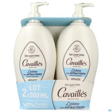 CAVAILLES LAV INT A/BACT 500MLX2
