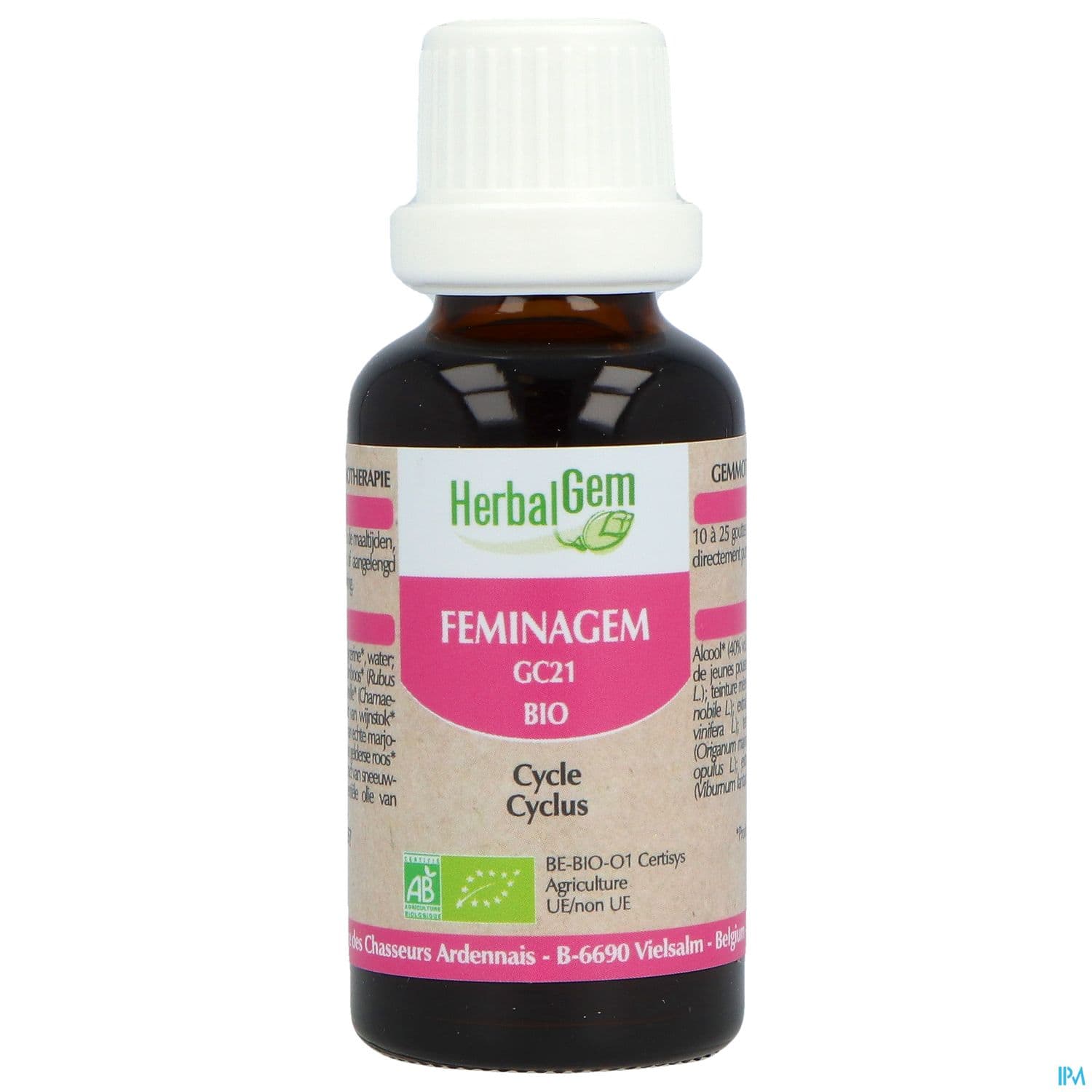 Herbalgem Feminagem Gc21 Confort Menstruel Bio 30ml