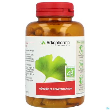 Arkogelules Ginkgo Bio Caps 150