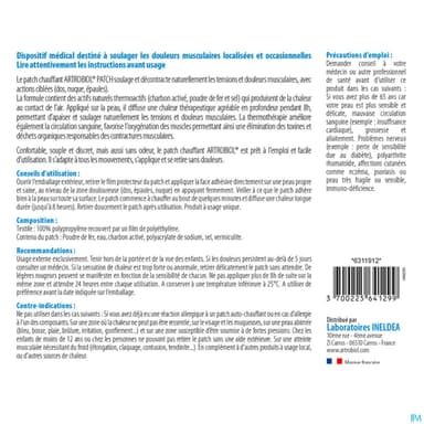 ISN ARTROBIOL PATCH CHAUFFANT X8