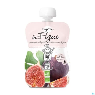 POPOTE COMPOTE FIGUE 120G