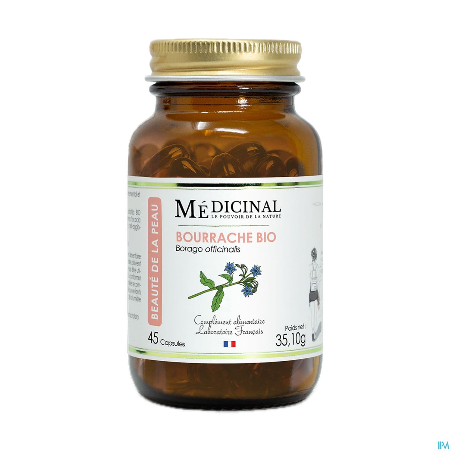 Medicinal Bourrache Gelule 45