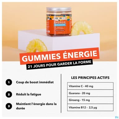 MIUMLAB S/SUC ENERGIE GUMMIE 42