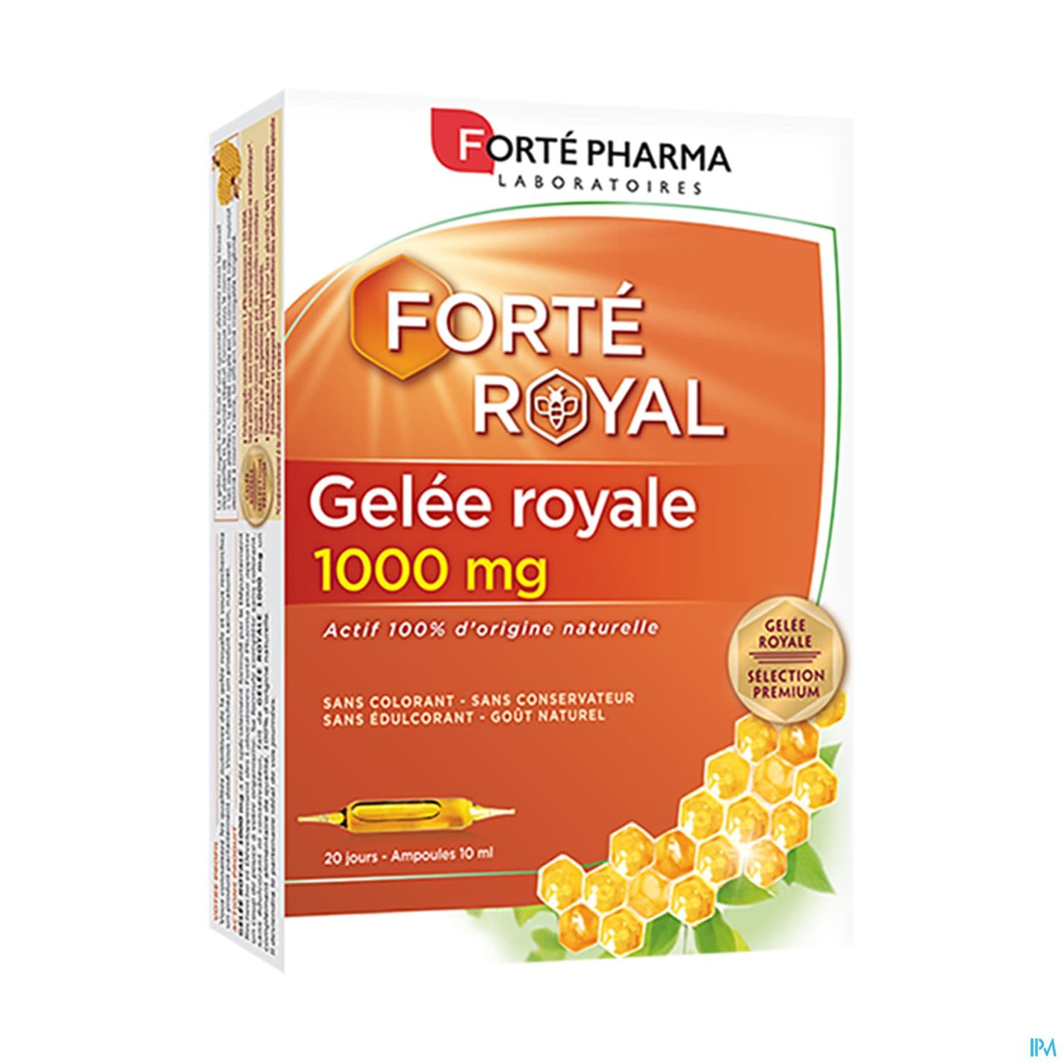Forte Pharma Forte Royal Gelee Royale 1000mg Ampoule 10ml 20
