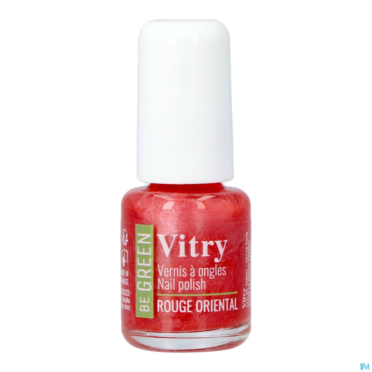 Vitry Be Green Vernis Ongles Rouge Oriental 6ml