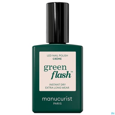 Manucurist Green Flash Vernis A Ongles Creme 15ml