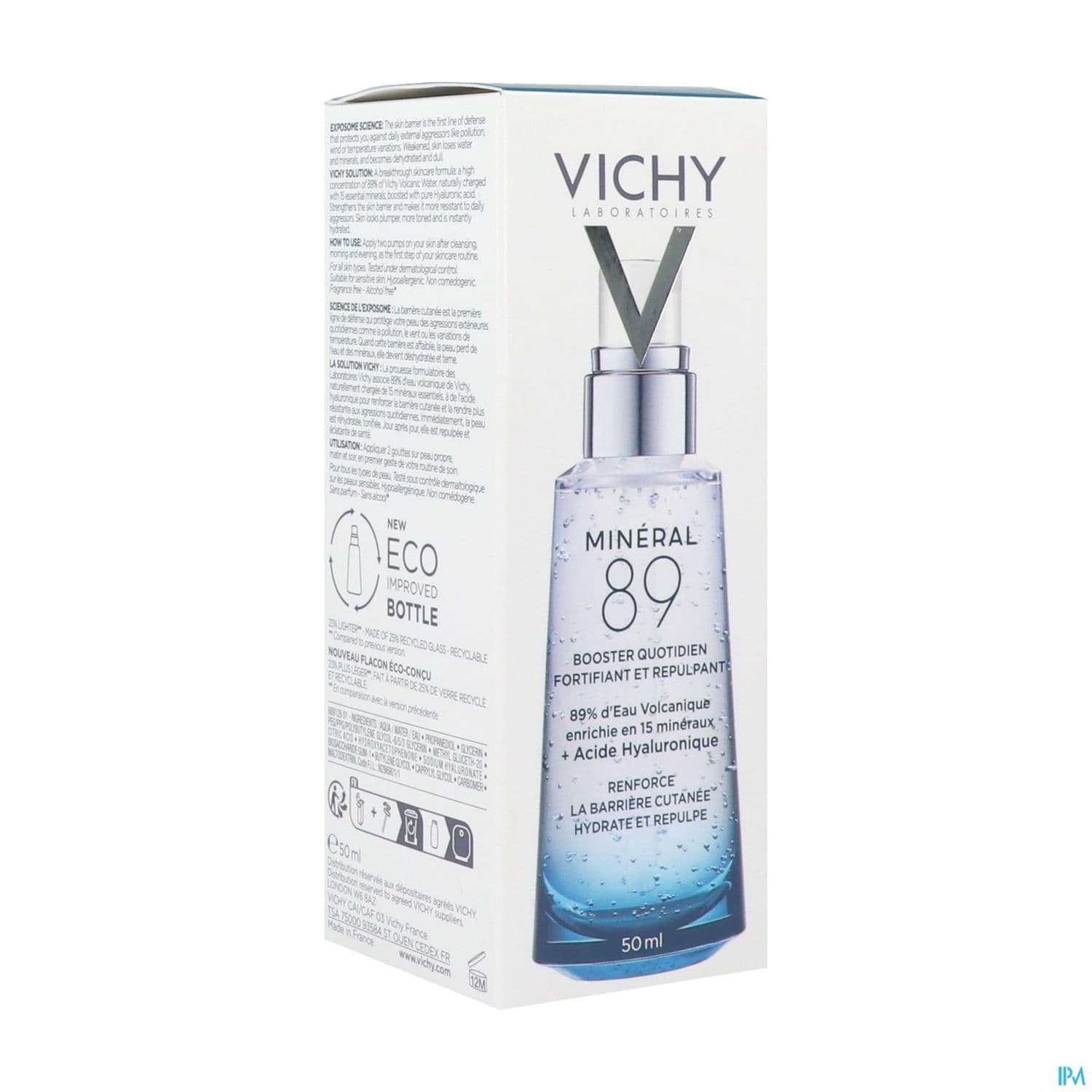 VICHY MINERAL 89 Cr Fl pompe /50ml