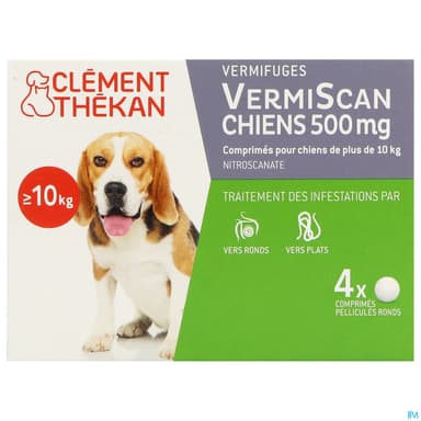 CLEM/THEK API VERMISCAN CHIEN CPR4