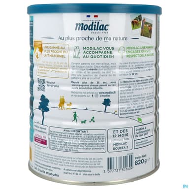 MODILAC DOUCEA LF+ 2A PDR 820G