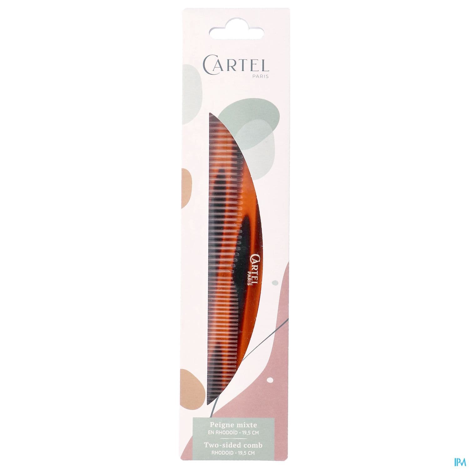 PEIGNE CARTEL DEMEL MIXTE RHODOID