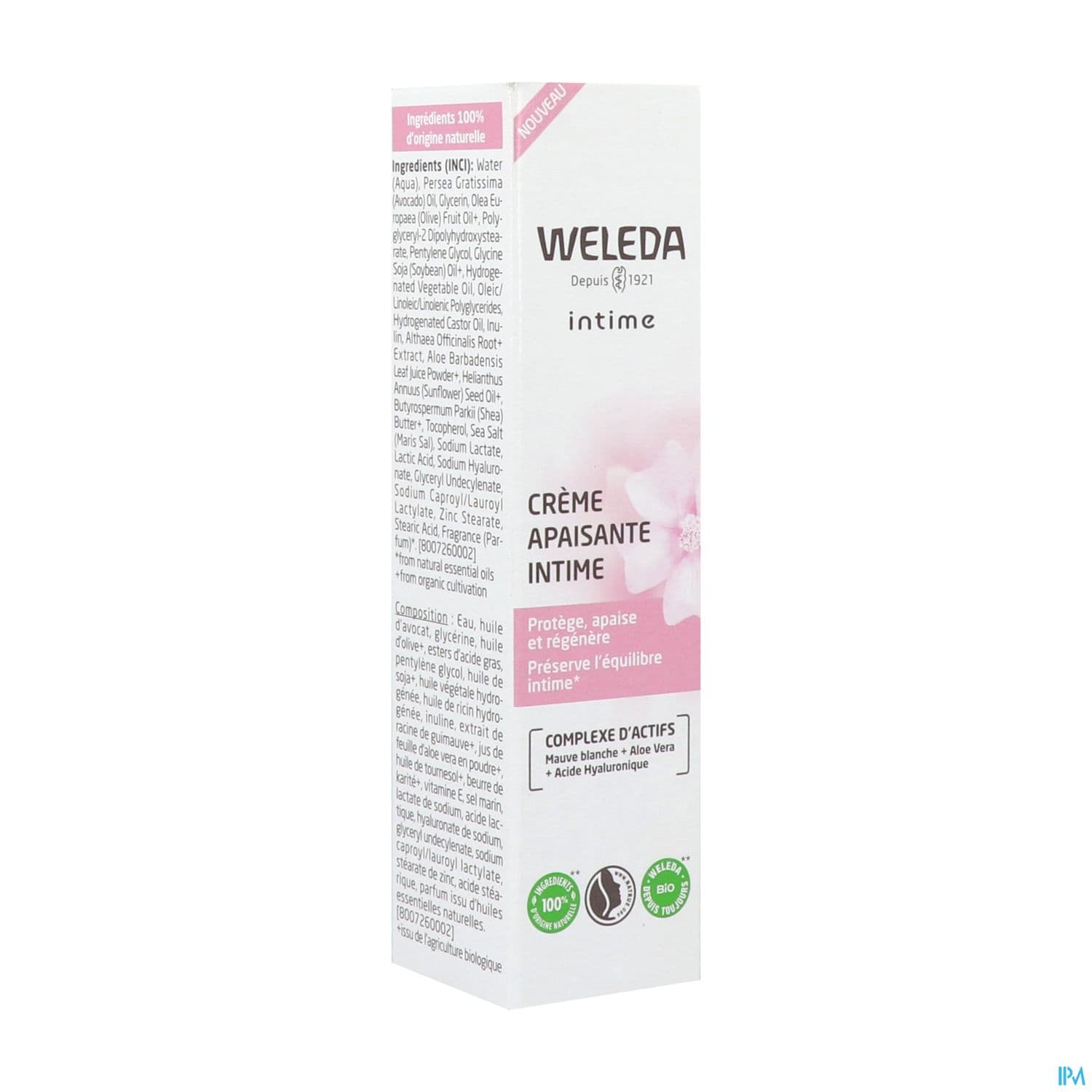 WELEDA CR APAISANTE INTIME 30ML