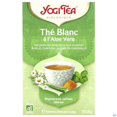 Yogi Tea The Blanc Aloe Vera Bio Infusette 2g 17