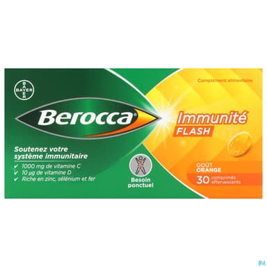 BEROCCA IMMUNITE FLASH CPR EFF 30