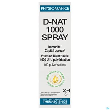 PHYSIOMANCE D-NAT 1000 SPR 20ML