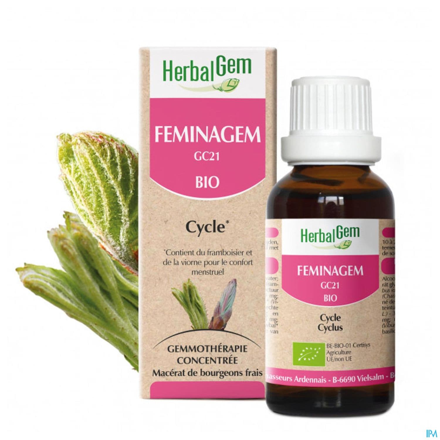 Herbalgem Feminagem Gc21 Confort Menstruel Bio 30ml
