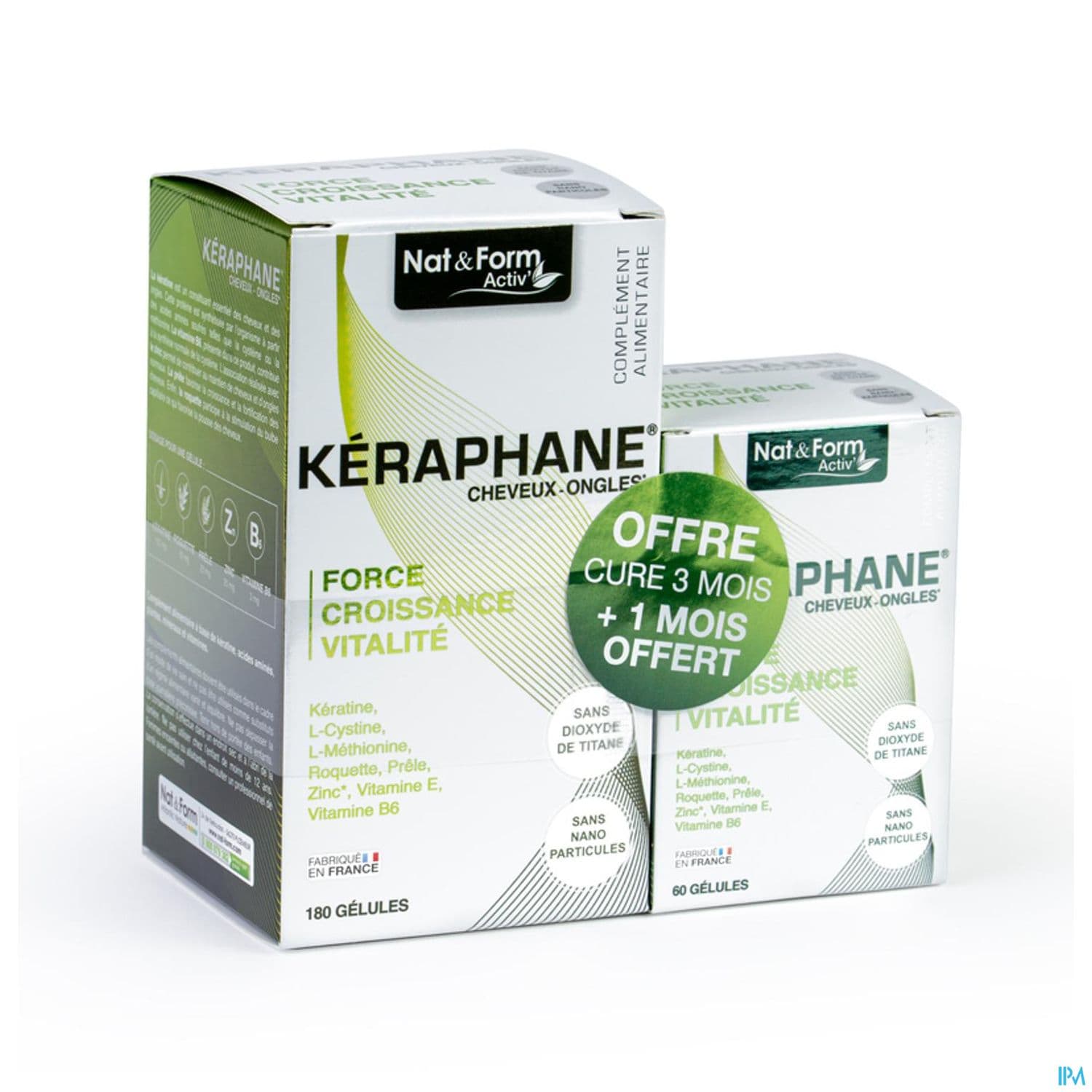 KERAPHANE CHEV ONGLE GELUL180+60
