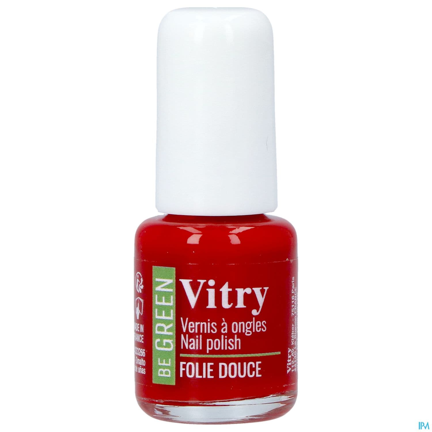 VITRY VERNIS BE GREEN FOLIE DOUCE
