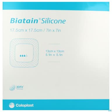 BIATAIN ADH SILICONE 17.5X17.5CM10