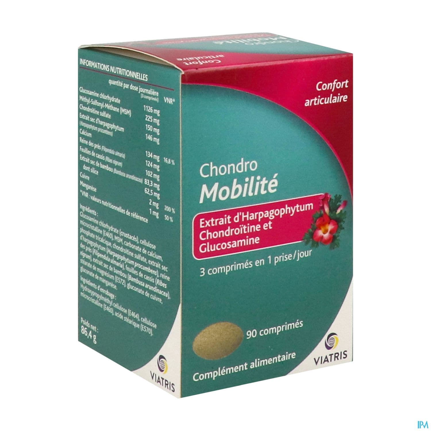 Viatris Chondro Mobilite Confort Articulaire Comprime 90