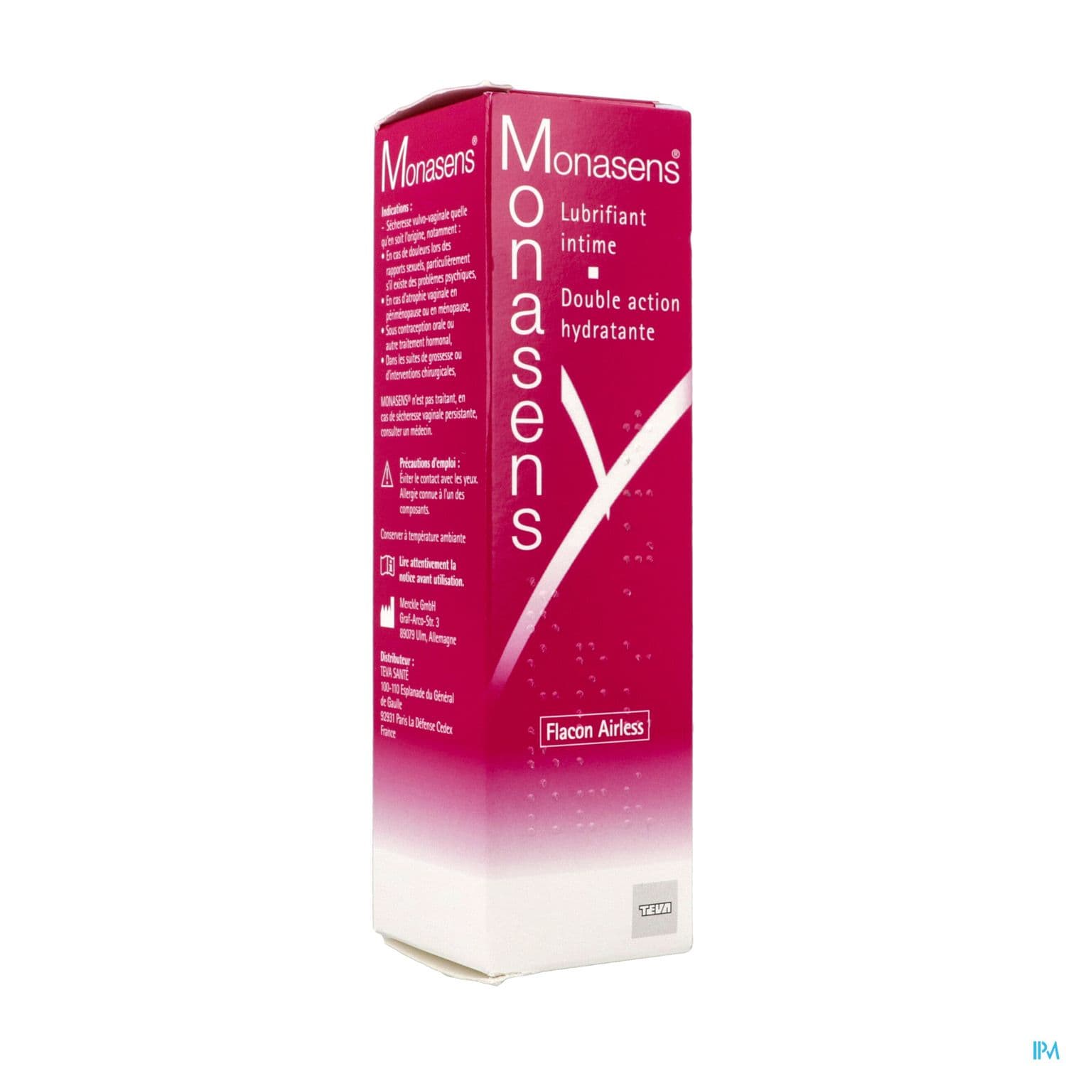 Monasens Gel Lubrifiant Hydratant Usag Intime 30ml
