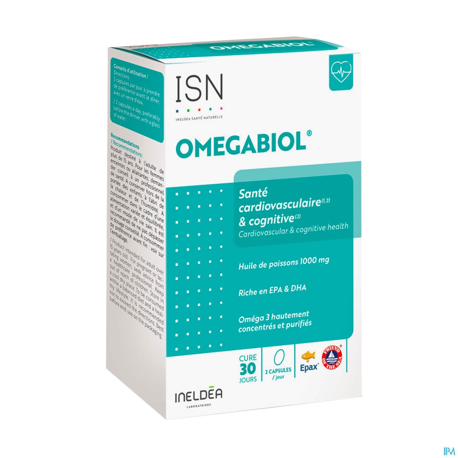 ISN INELDEA OMEGABIOL GELUL VEG 60