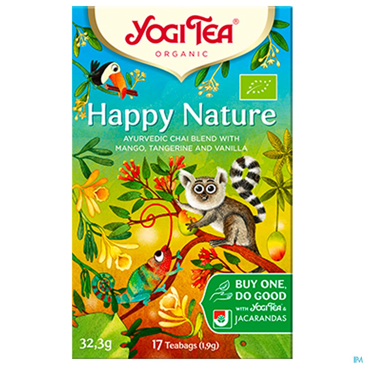 YOGI TEA HAPPY NATURE BIO SACH 17