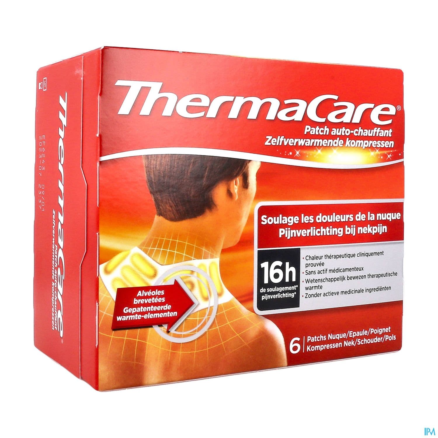 Thermacare Patch Chauffant Nuque Epaule Poignet X6