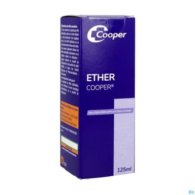 Cooper Ether Solution Pour Application Cutanee 125ml