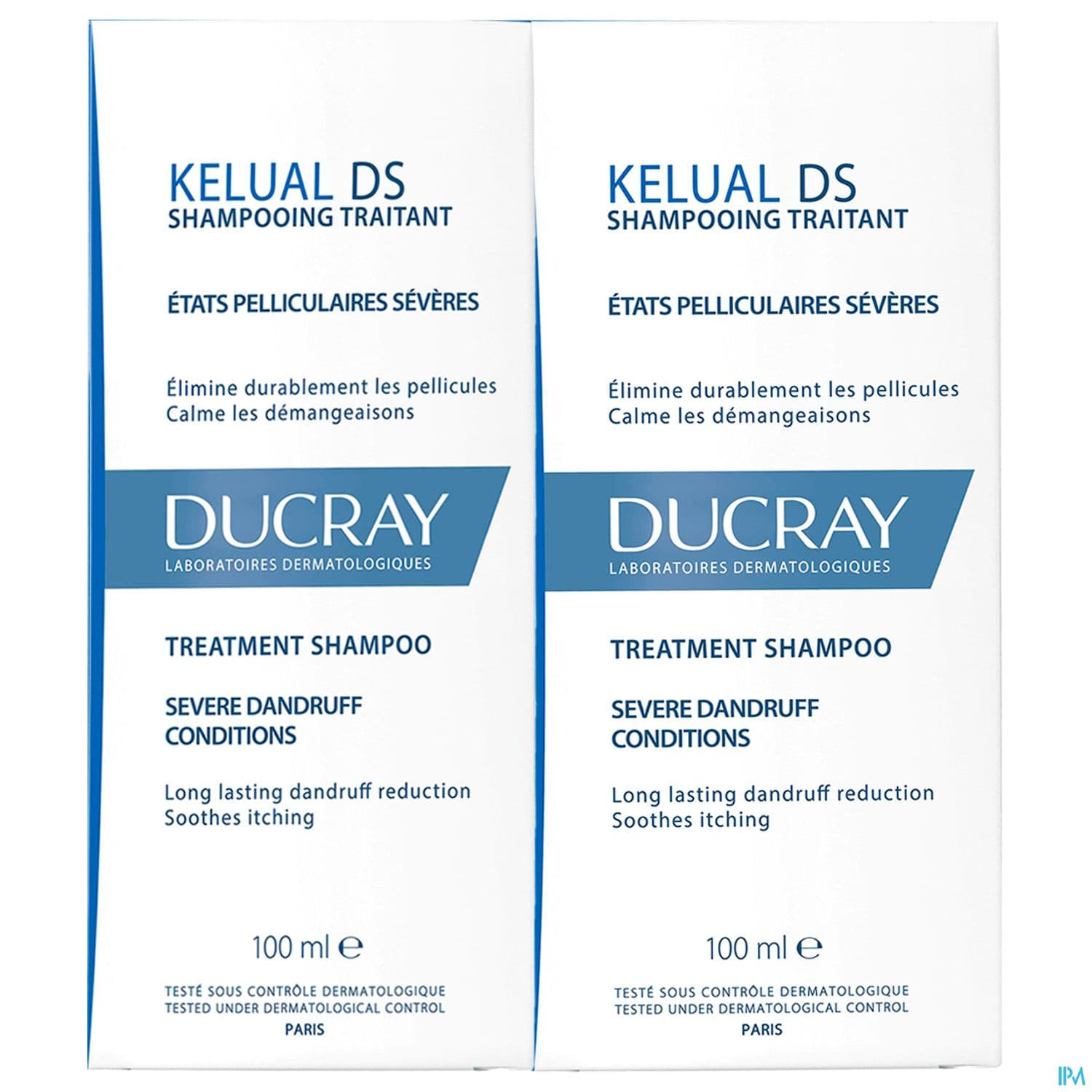 Ducray Kelual Ds Shampooing Traitant Antipellicullaire 100ml X2