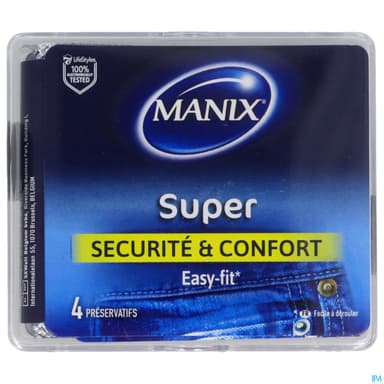 PRESERV MANIX SUPER LUBRIF PLAST 4