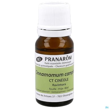 Pranarom Huile Essentielle Bio Ravintsara Feuille 10ml
