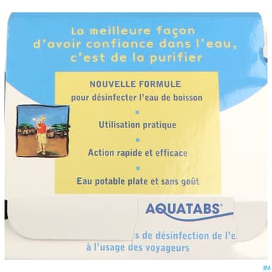 AQUATABS 1CPR/LITRE CPR EFF B/60
