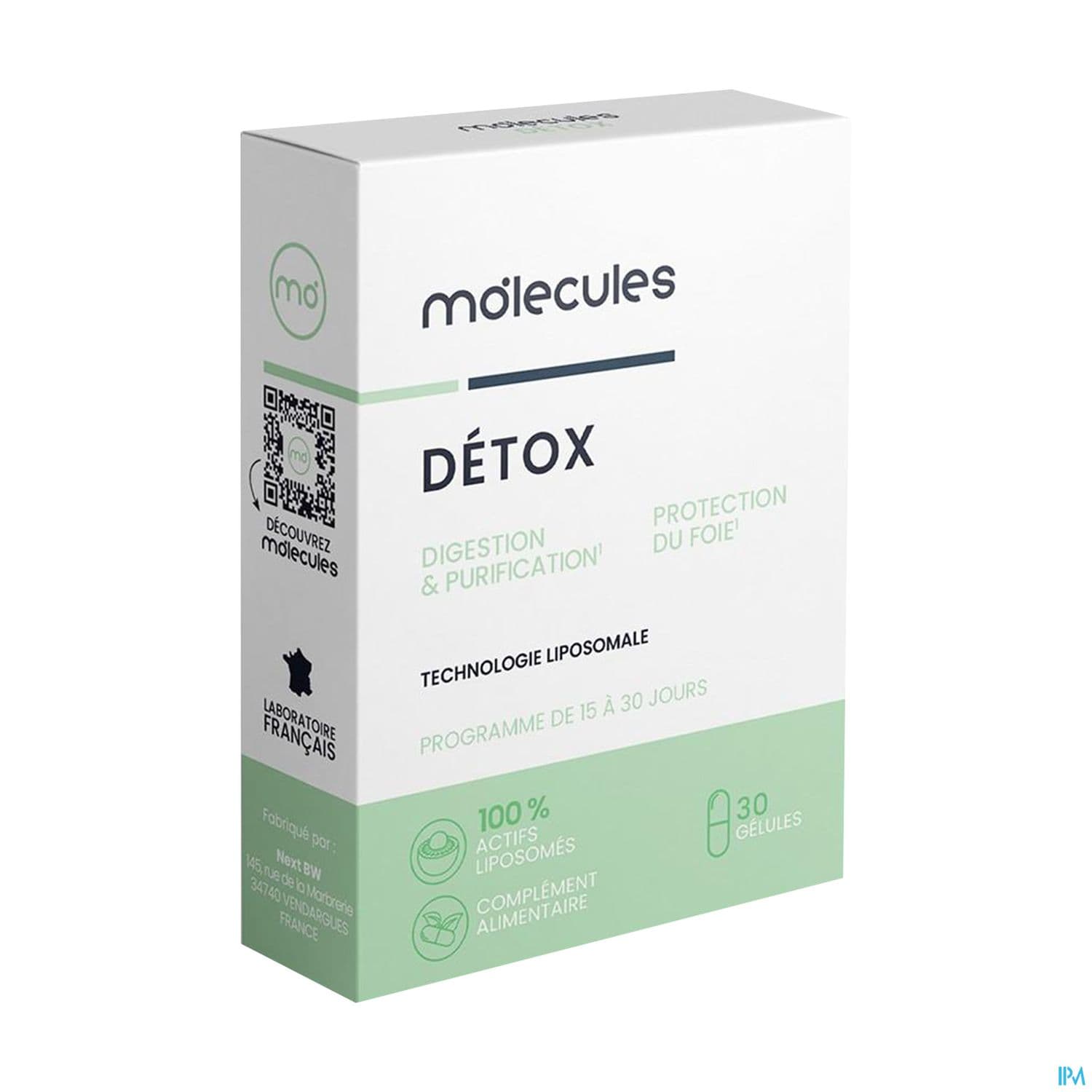 Molecules Detox Gelule 30 — Pharmacie du Vercors