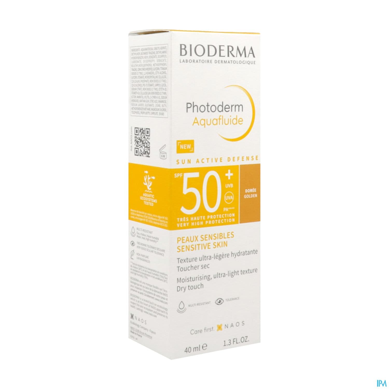 PHOTODERM AQUAFLU SPF50+ DORE 40ML