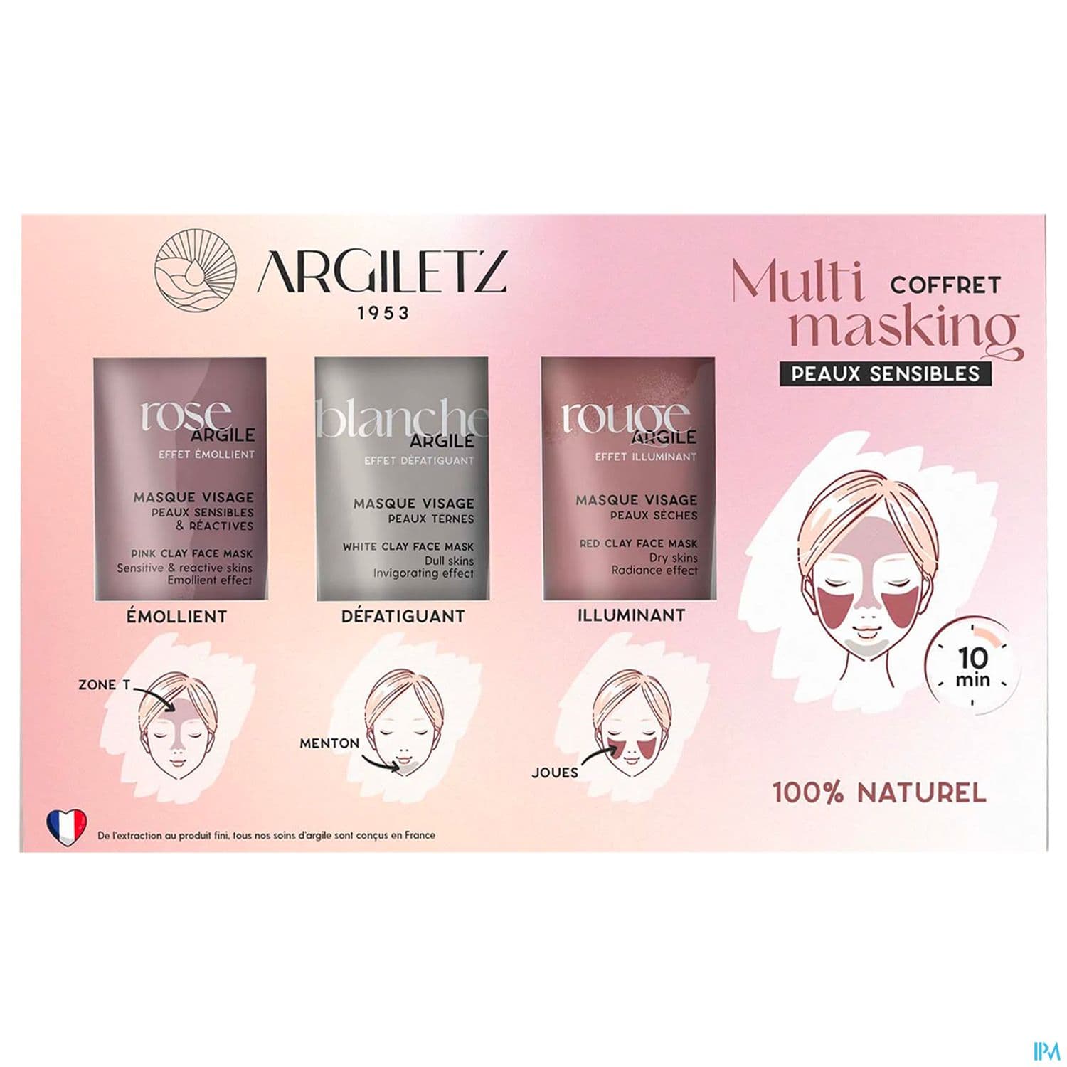 ARGILETZ TRIO MASQ ARGILE PS