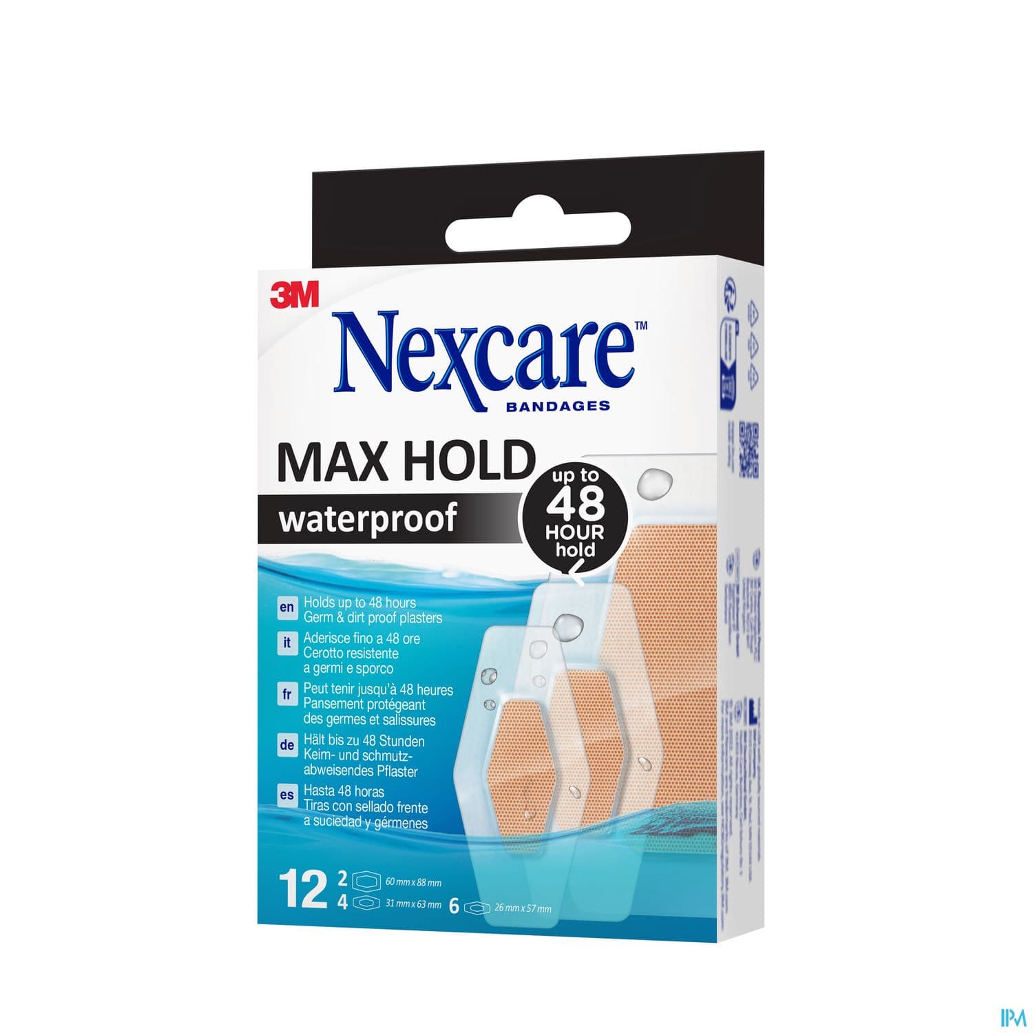 3m Nexcare Pansement Waterproof Max Hold 12 — Pharmacie Duguesclin Lyon