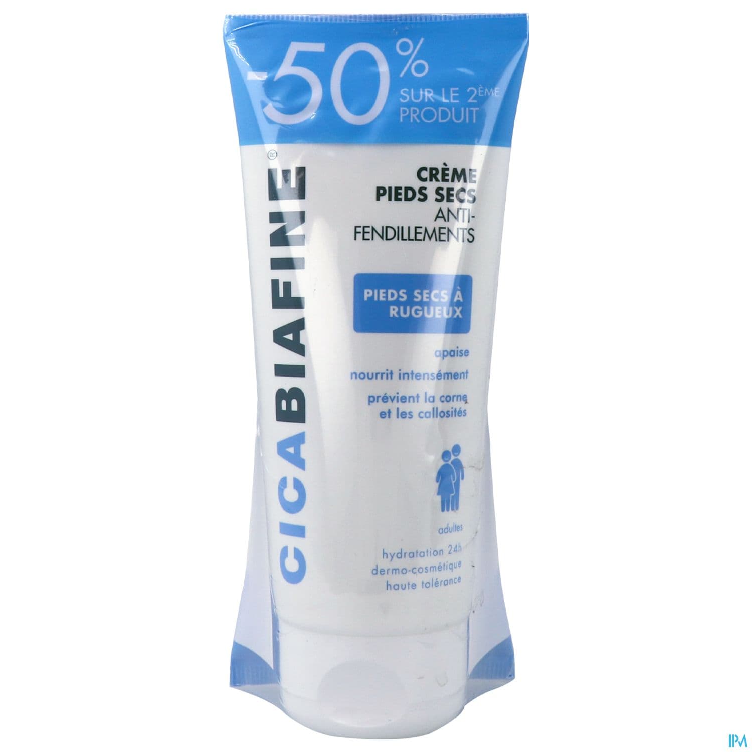 Cicabiafine Creme Pieds Secs Antifendillements 100ml X2