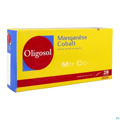 Oligosol Manganese Cobalt Solution Buvable Ampoule 2ml 28
