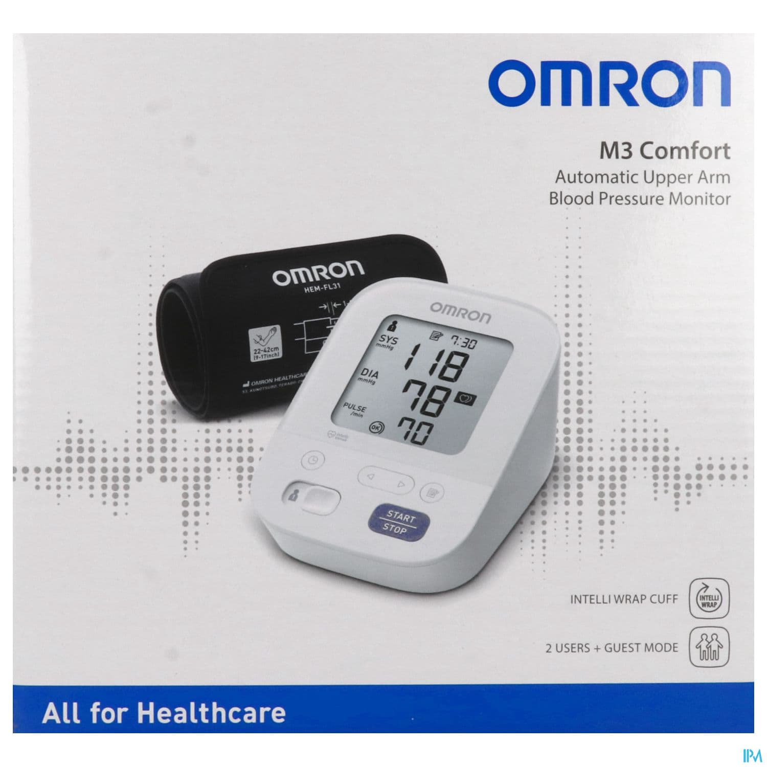 OMRON TENSIOM BRAS M3 COMFORT AUTO