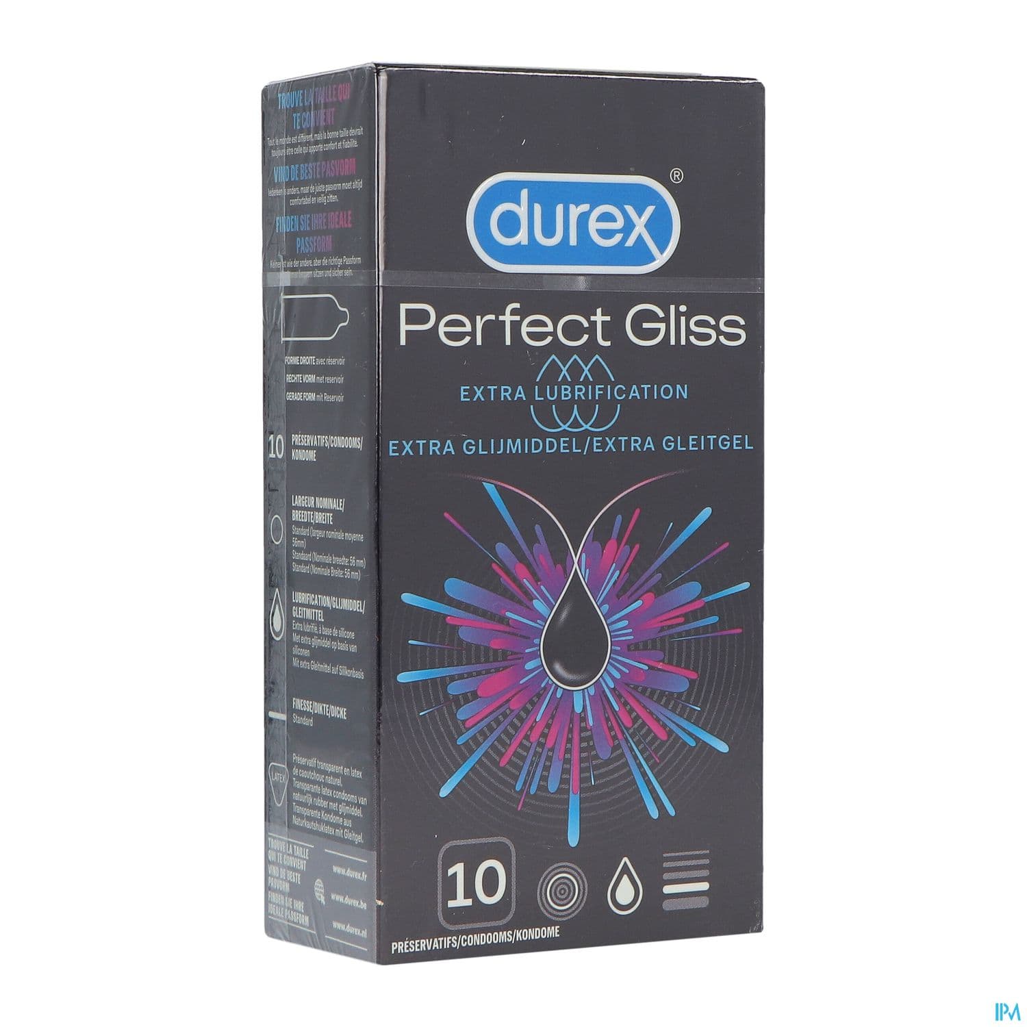 PRESERV DUREX PERFECT GLISS X10