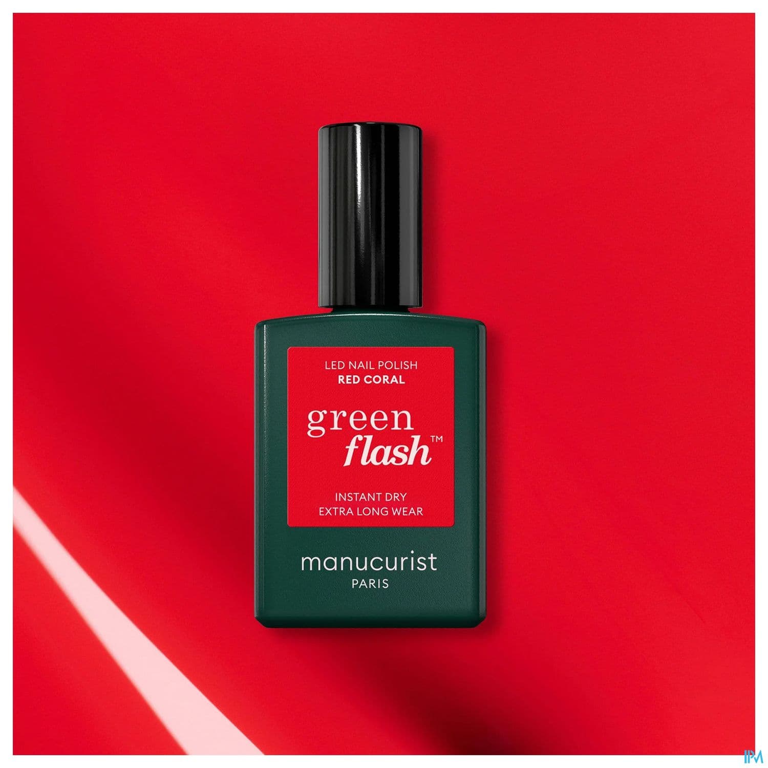 Manucurist Green Flash Vernis A Ongles Red Coral 15ml