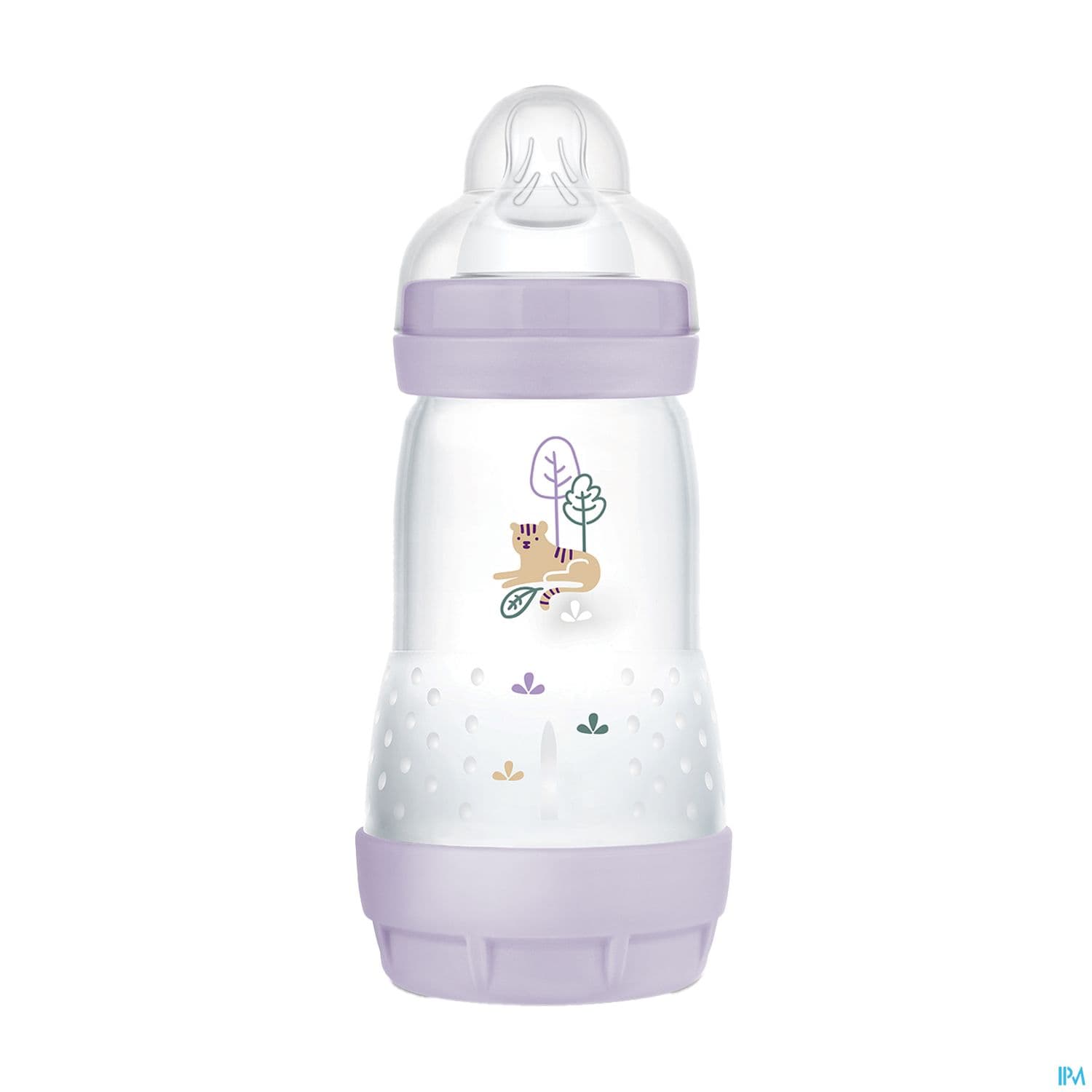 MAM BIB E ST A/COL LILAS D2 260ML