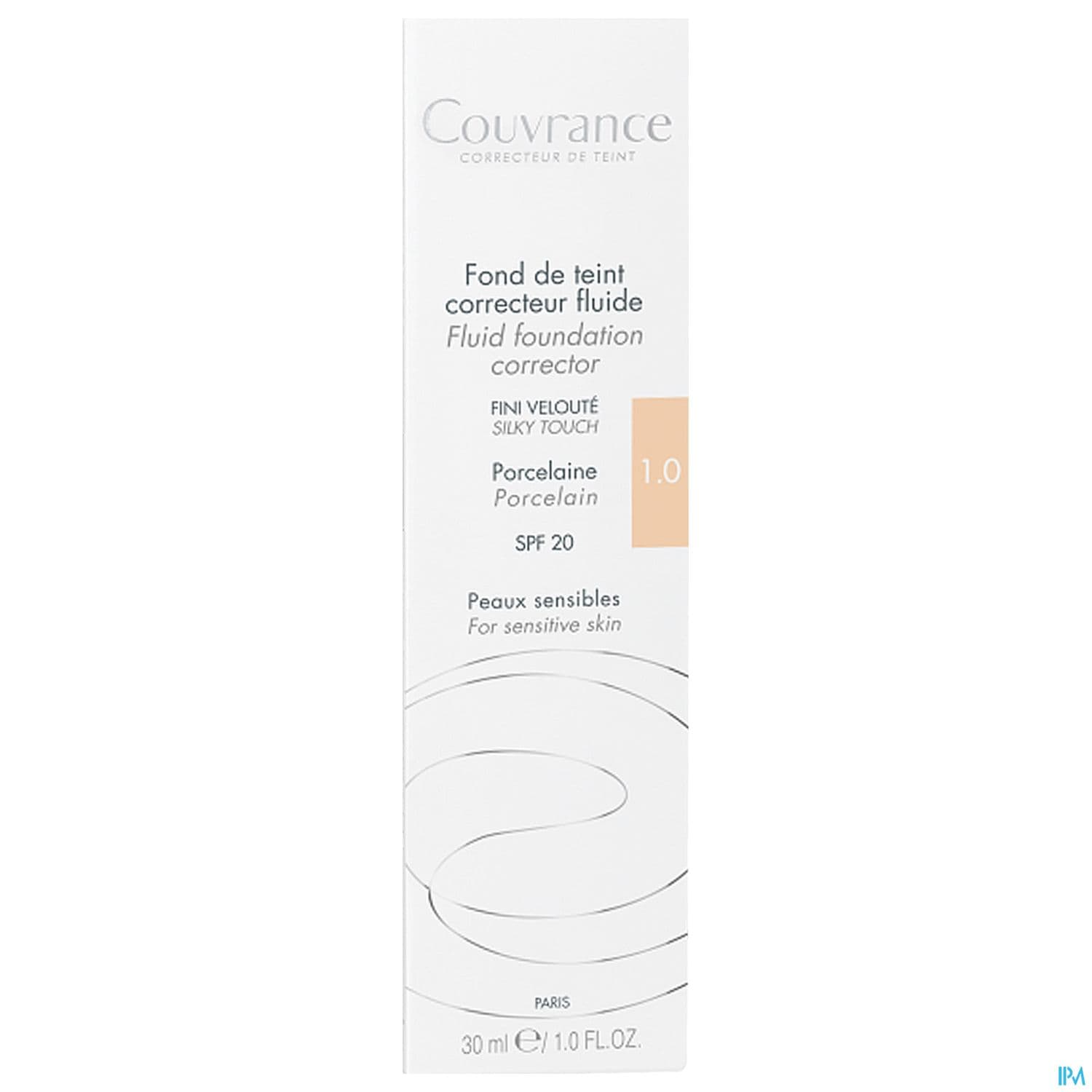 Avene Couvrance Fdt Correct. Fluide 1 Porcel. 30ml