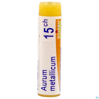 Boiron Aurum Metallicum 15ch Globules 1g