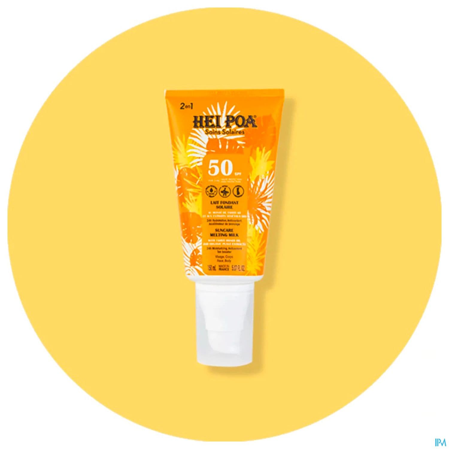 HEIPOA LAIT FONDAN SOL SPF50 150ML