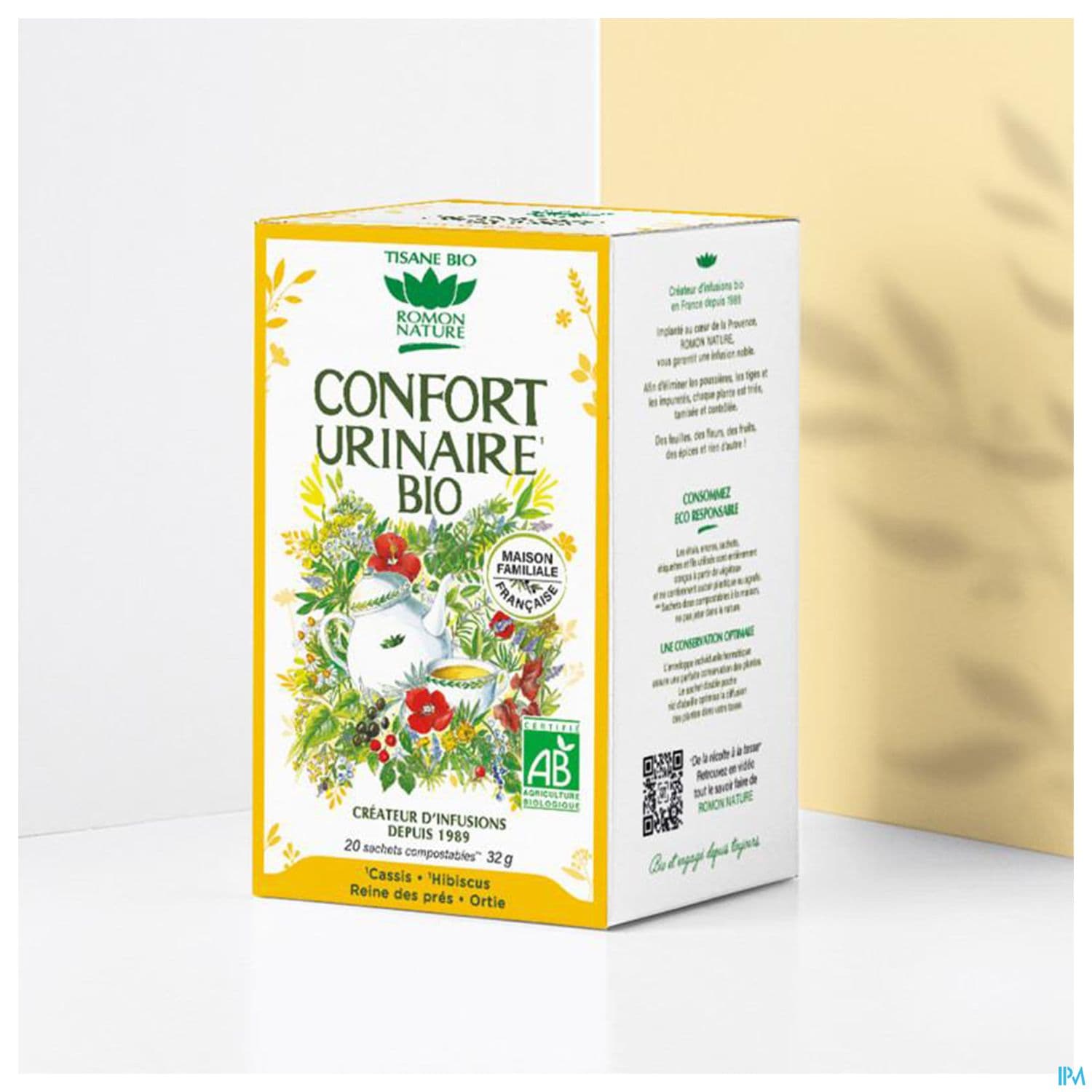 Romon Nature Complexes Confort Urinaire Bio Infusette 1g6 20