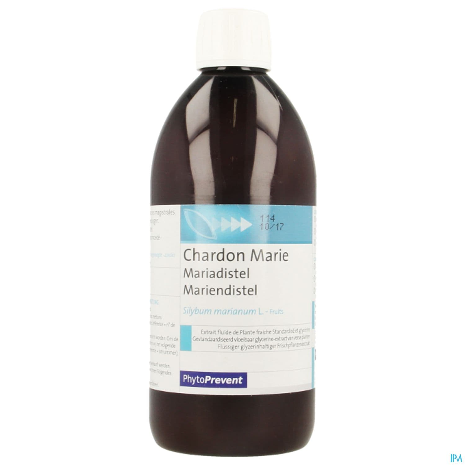 Pileje Eps Chardon Marie Extrait Fluide Glycerine 500ml