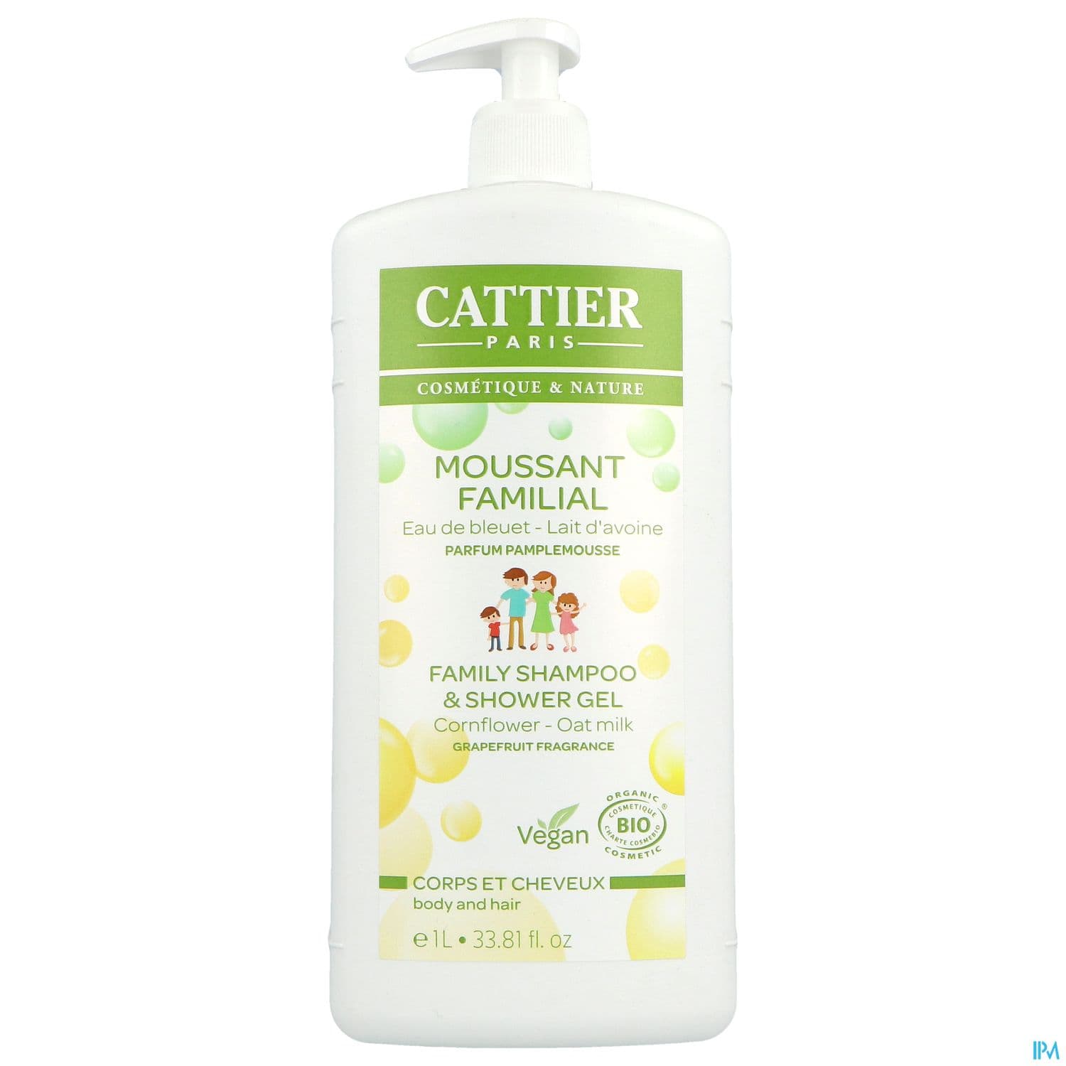 CATTIER MOUSSANT FAMIL LACTO 1L